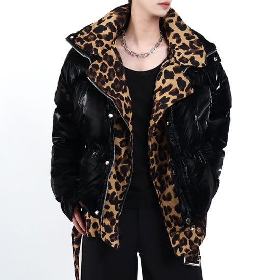 V系 ダウンジャケット メンズ オラオラ系 ジャケット モード系