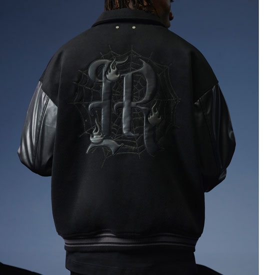 オラオラ系 スタジャン メンズ V系 ジャケット アウター 英字 ロゴ PU