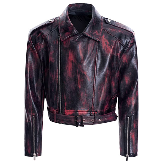 V系 ライダースジャケット メンズ オラオラ系 ジャケット モード系