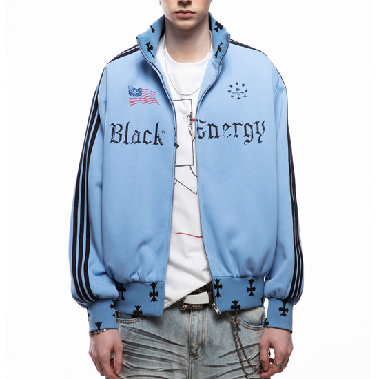 オラオラ系 ジャージジャケット メンズ V系 ジャケット B系 ブルゾン