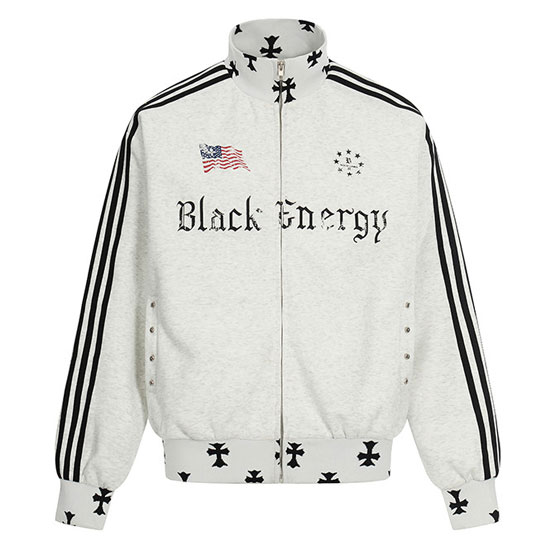 オラオラ系 ジャージジャケット メンズ V系 ジャケット B系 ブルゾン