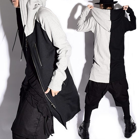 人気トレンド イタリア発 モード系ブランド Clp ジップアップロングパーカー 超美品 Quality Egypt Com