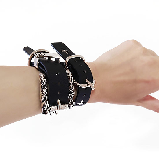 シルバーブレスレット silver　ブレス　ロック　ビジュアル系　V系 シルバーブレスレット silver ブレス ロック ビジュアル系 V系