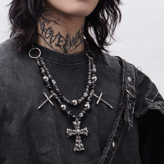 v系 クロス お兄系 十字架 アーカイブ gunda風 スタッズ ネックレス al-fazer-jya-neckress_1.jpg