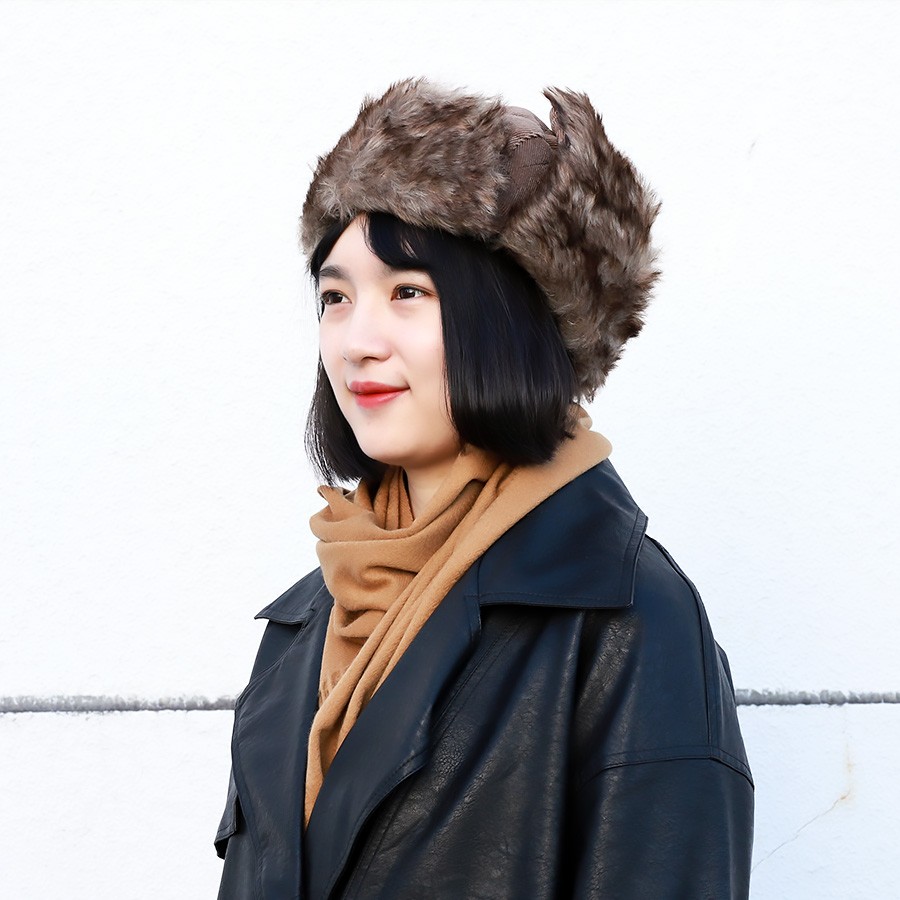 帽子 キャップ レディース 防寒 飛行帽 耳当て付き帽子 フライト