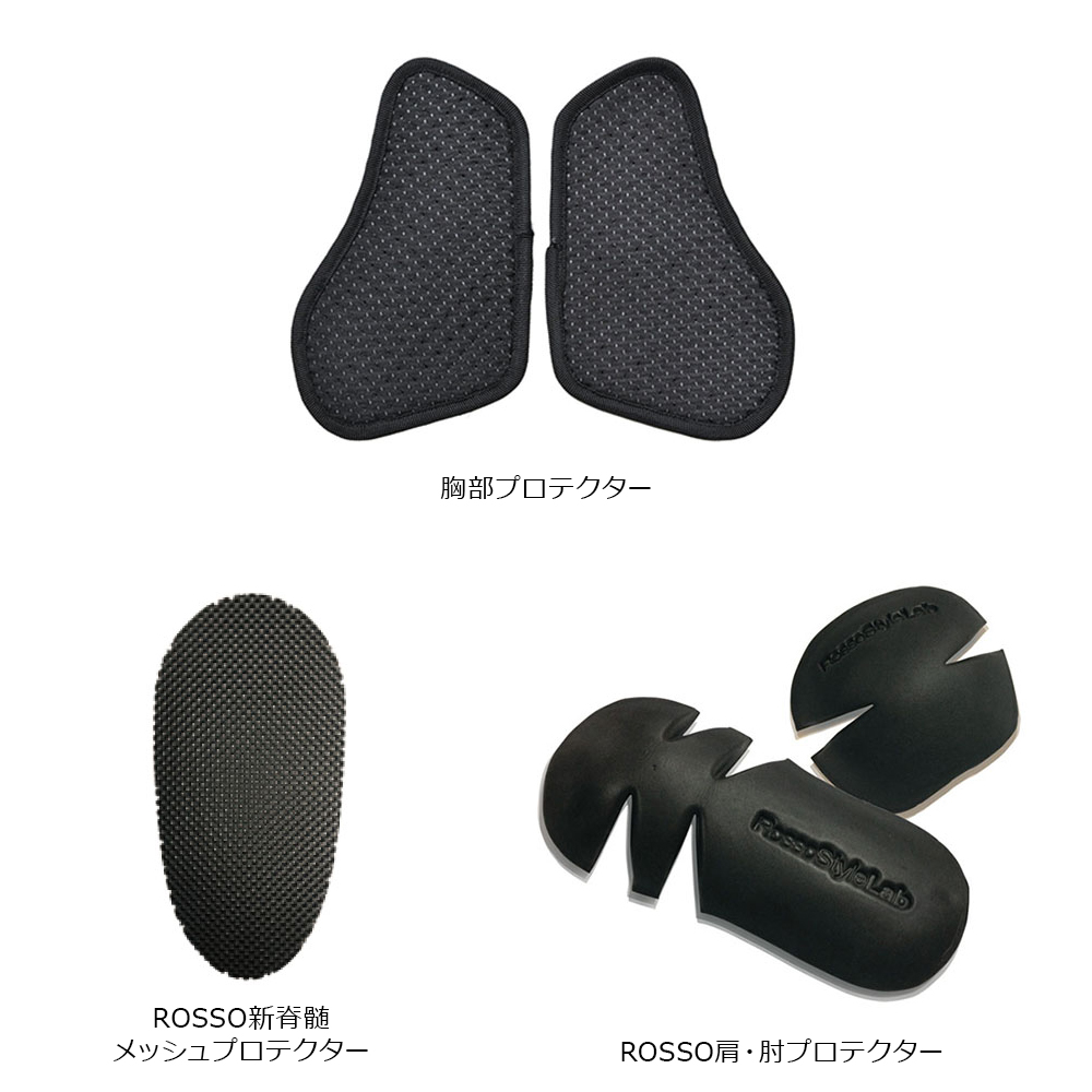 Rosso StyleLab バイクジャケット 春夏 バイクウェア レディース