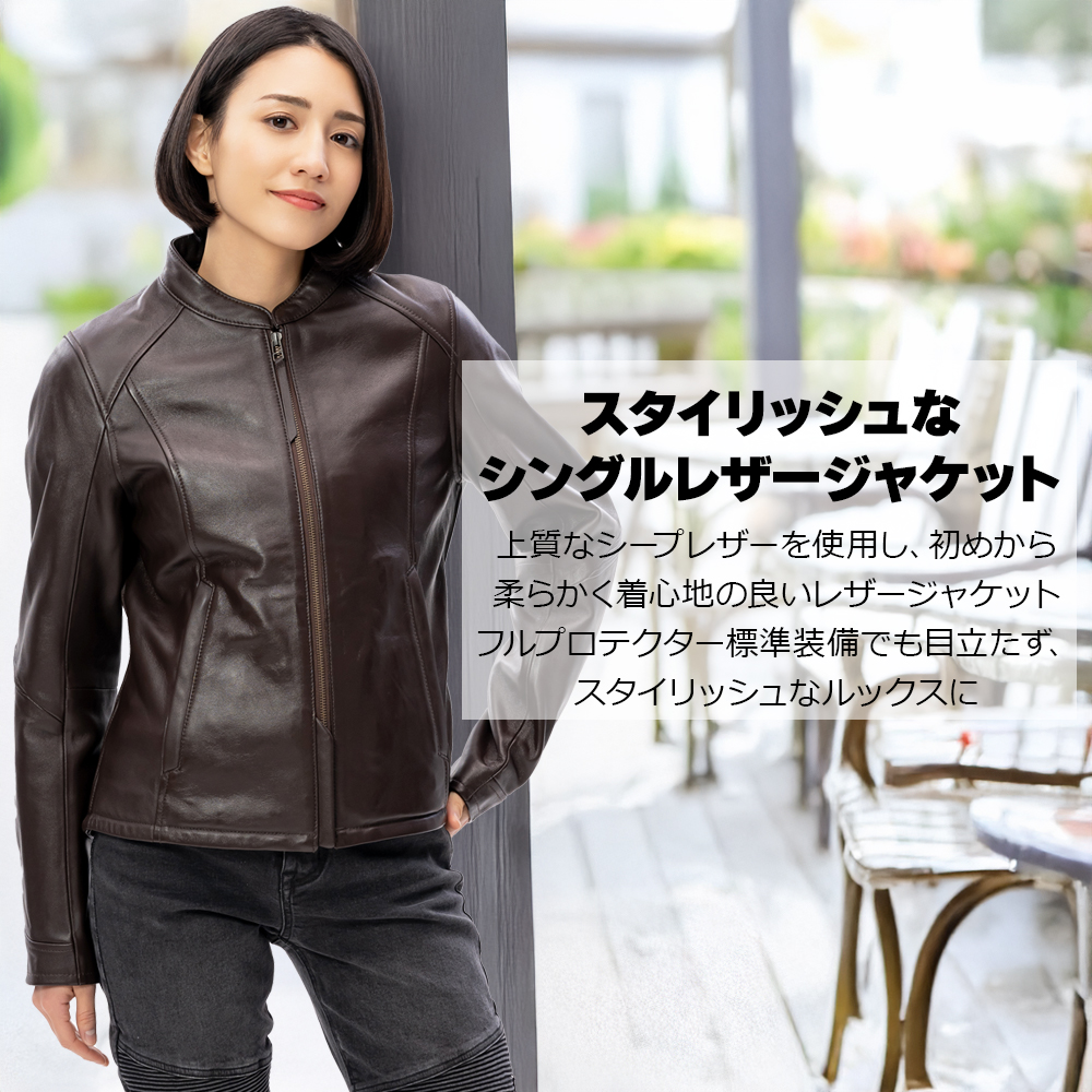 ✨美品✨ロッソスタイルラボ♡レディースライダージャケットオールシーズンバイク 楽天市場】レディースバイクジャケット女性用ROSSO STYLELAB