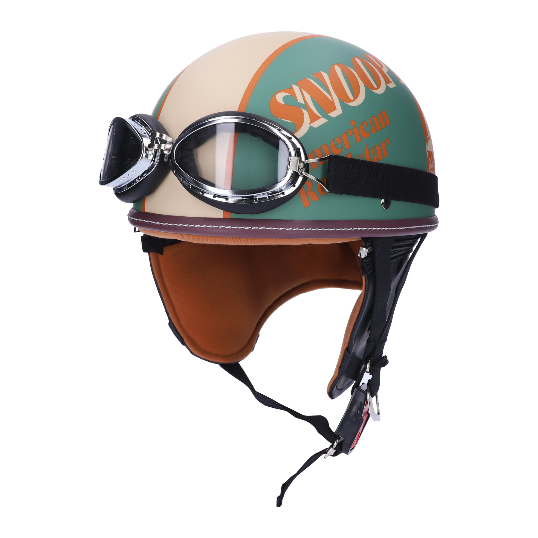 スヌーピー デザイン ヘルメット ハーフタイプゴークル付き imgrc0087052174.jpg?fitin=272:272