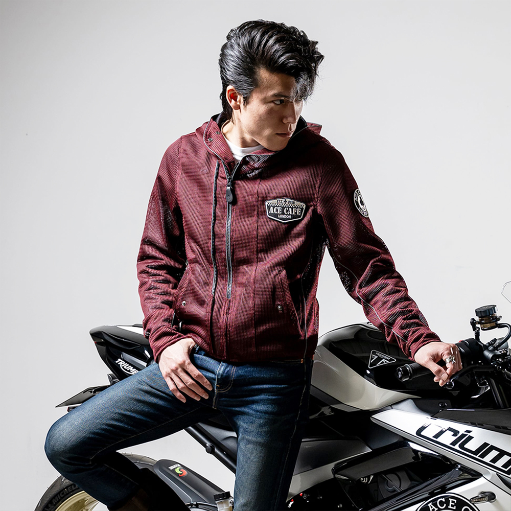 全国送料無料ギフト ACE 夏 春 レディース メンズ ジャケット バイク LONDON CAFE バイクウェア・装備