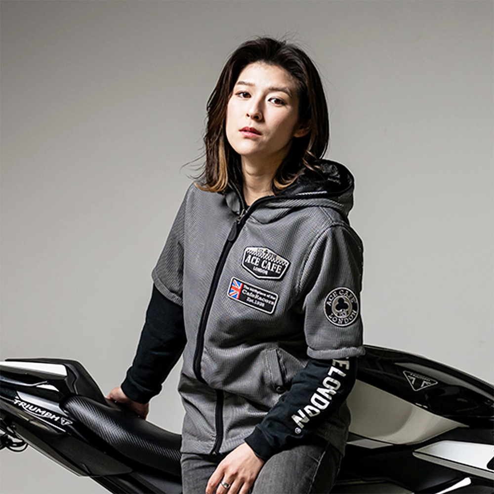 ACE CAFE LONDON バイク ジャケット メンズ レディース 半袖 春