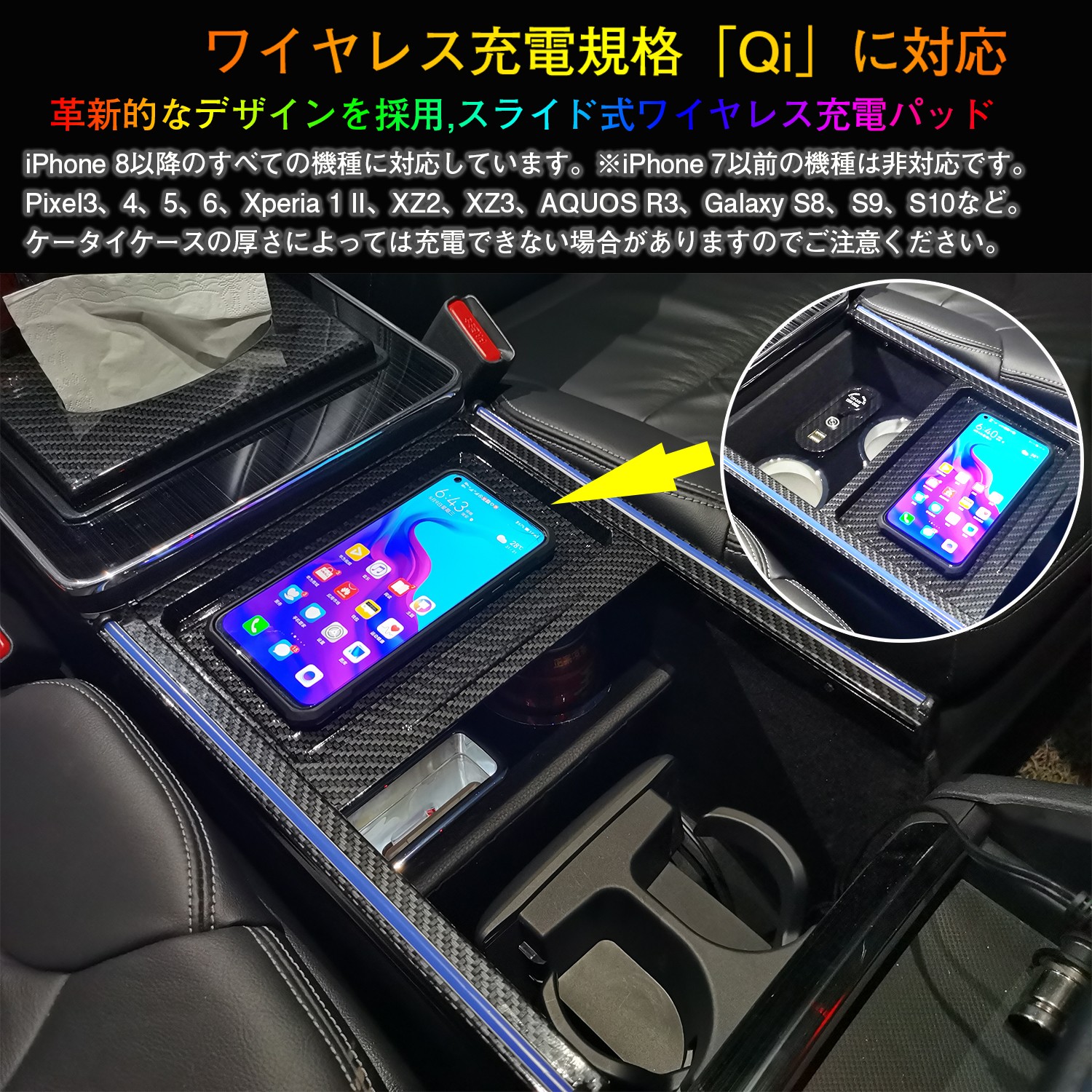 センターコンソールボックス　スライドコンソールボックス　汎用　オデッセイ　RC1で使用 オデッセイ RC系 コンソールボックス コンソール アームレスト