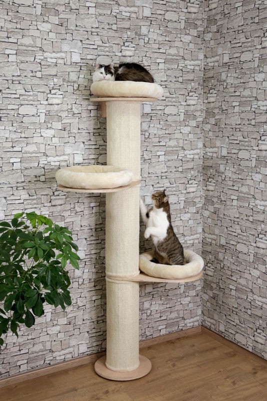 猫用 キャットタワー KERBL ケアブル 壁掛け式 ドロミットタワー