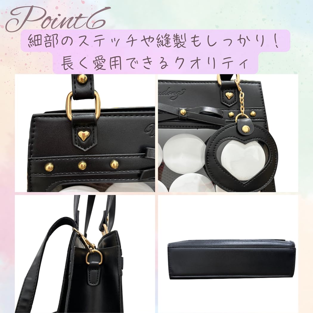 3WAY】痛バッグ 小さめ 痛バ ショルダーバッグ ハンドバッグ トート