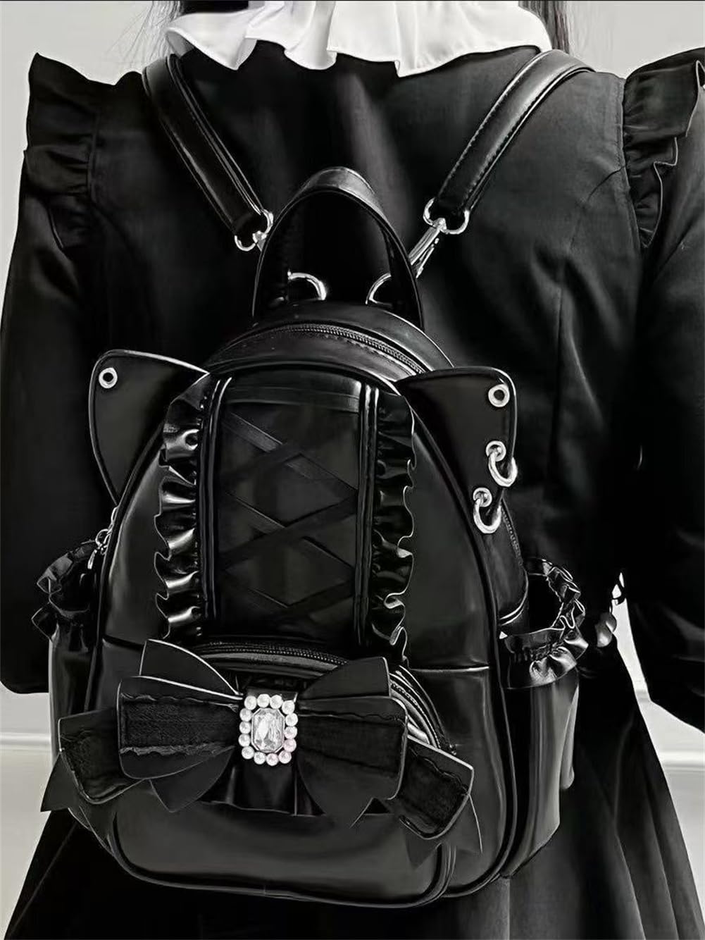 2way】リュック レディース バックパック 地雷系 大容量 軽量 可愛い