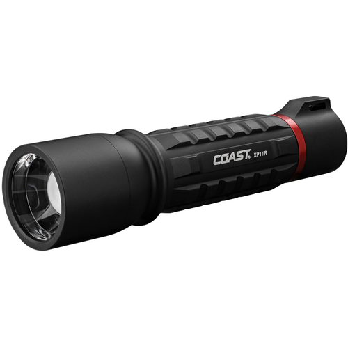 COAST コースト LEDフラッシュライト XP11R 充電式 カートリッジ式 IP54 防水・防塵 2600lm USB-C 専用充電池 単4電池（別売） 30322