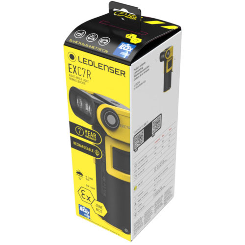 LEDLENSER（レッドレンザー） 防爆ライト 3灯式トーチ Ledlenser EXC7R