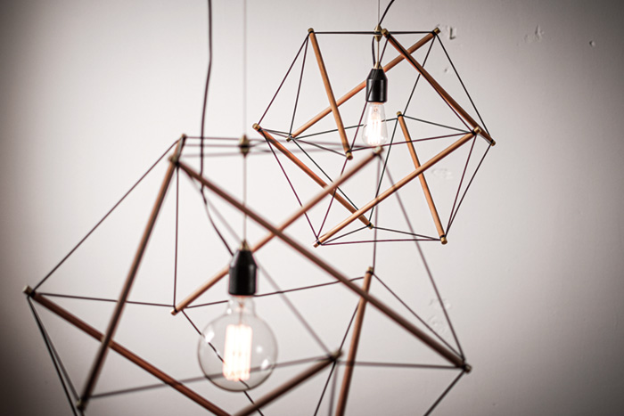 エル・コミューン　アンパサンドファクトリー TENSEGRITY FLOOR LIGHT LARGE WH フロアライト コンセント・中間スイッチ付き ホワイト ランプ別売り　AMP-L052_6
