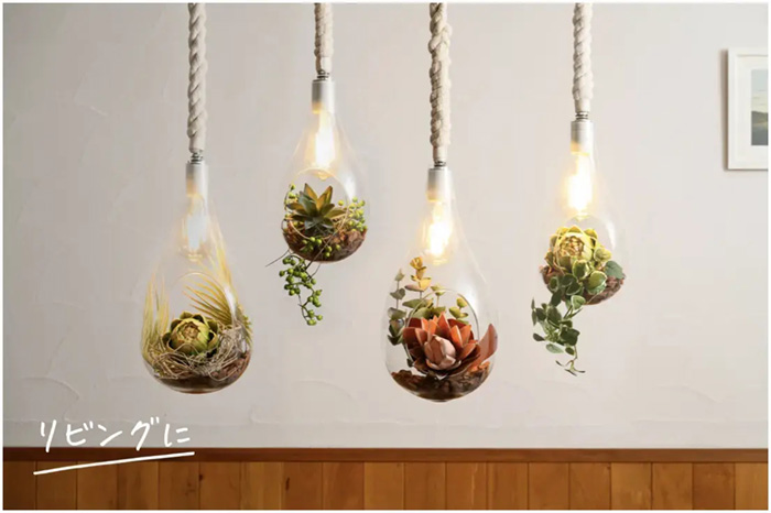 スワン電器 SWAN BOTANIC HANGING LIGHT with FAKEGREEN ペンダント