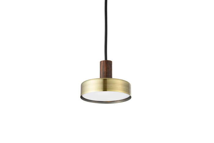 SWAN　RUMANI PENDANT LIGHT ペンダントライト 配線ダクト専用 位相調光対応 コード長 1Ｍ アッパーライトつき ゴールド　APE-055GL
