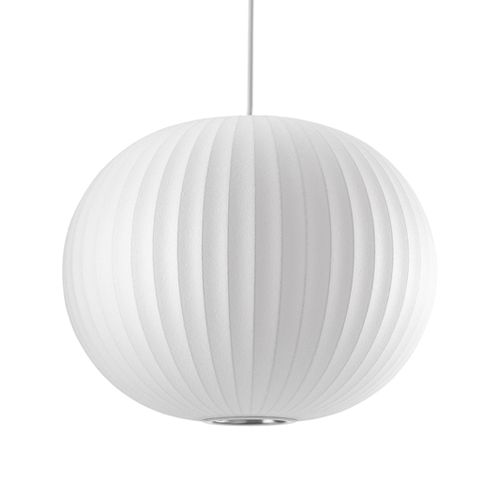 ロイヤルファニチャー　ハーマンミラー バブルランプ NELSON BALL BUBBLE PENDANT MEDIUM ペンダントライト 引掛シーリング ランプ別売 ホワイト　BBALL-M-P