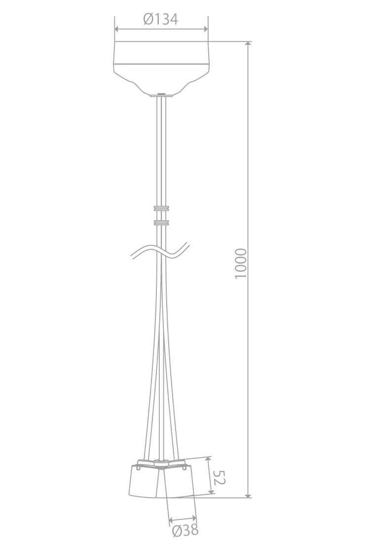 ビートソニック OnlyOne ペンダントライト ブランブラン(フレアー) 3灯