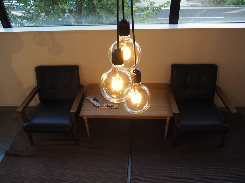 ビートソニック OnlyOne ペンダントライト ブランブラン(フレアー) 3灯