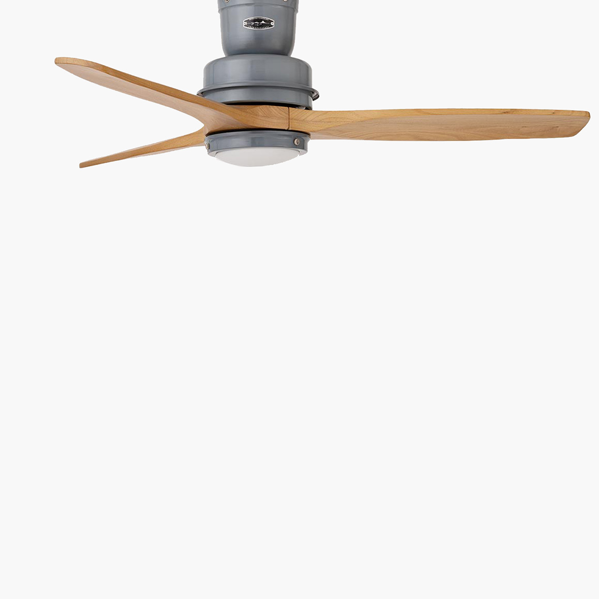 ＨＥＲＭＯＳＡ ハモサ　シーリングファン BAR WOOD CEILING FAN 引掛シーリング LED 電球色 リモコン付 ヴィンテージグレー　CF-006DCVGY