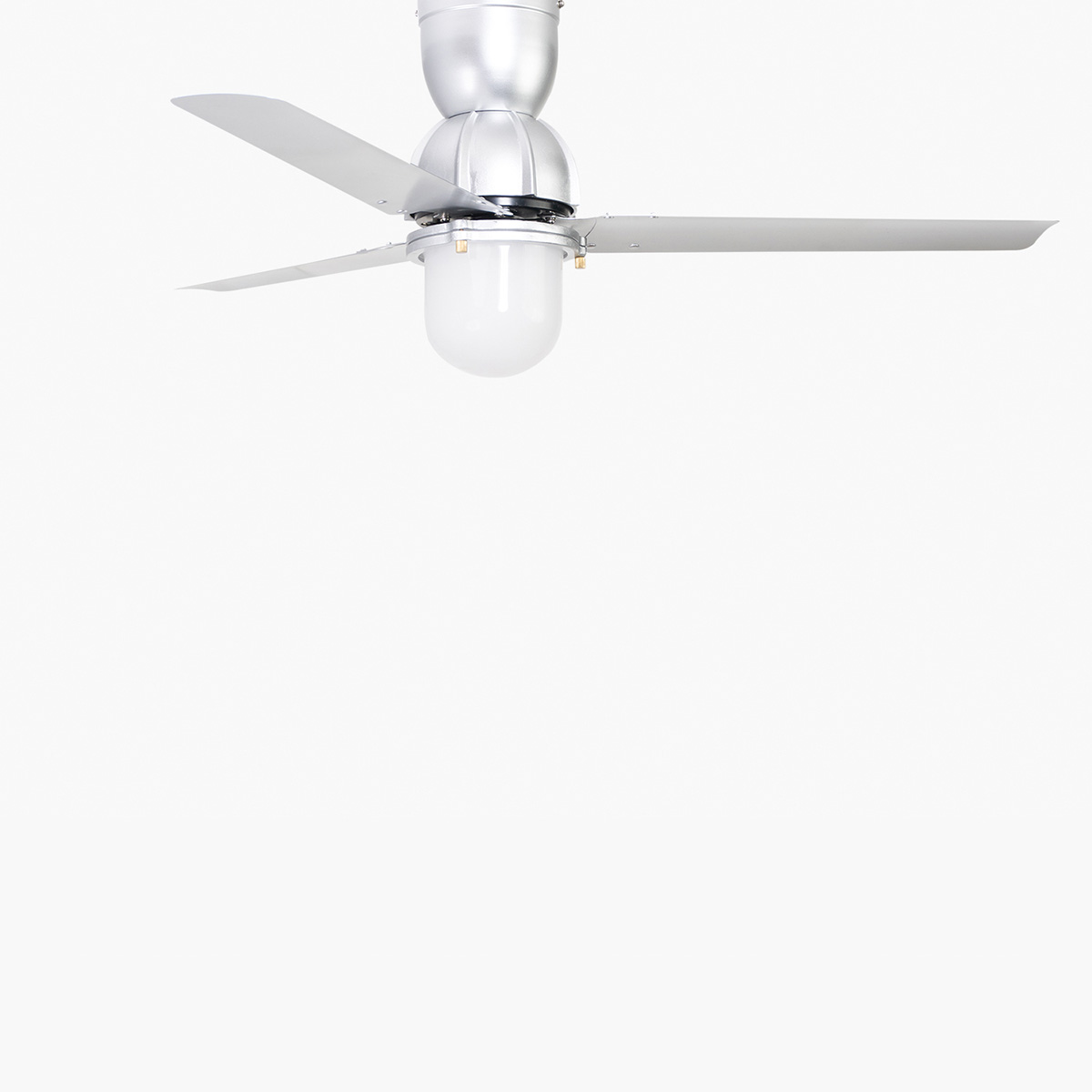 ＨＥＲＭＯＳＡ ハモサ　シーリングファン ESSEN CEILING FAN 引掛シーリング LED 電球色 リモコン付 シルバー　CF-009SV