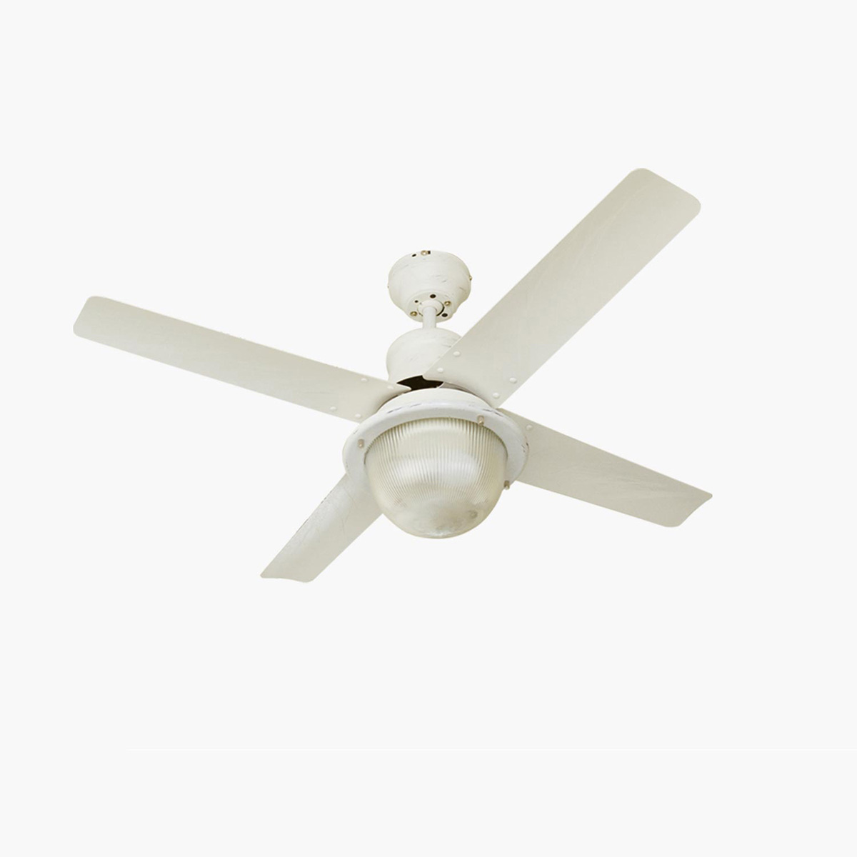 ＨＥＲＭＯＳＡ ハモサ　シーリングファン VENICE CEILING FAN 引掛シーリング 白熱電球付/DCモーター 電球色 リモコン付 ホワイト　CF42-DC003WH