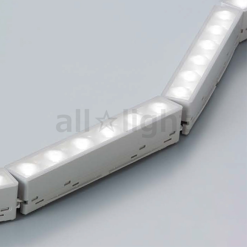 ＤＮライティング　チェーンLEDモジュール CHC-LED N20 電源装置別売 ナロー配光 磁石付 500mm(5ユニット) 昼白色 高演色　CHC-LED500H50N20-MG ※受注生産品