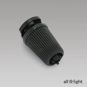 ☆ 角型引掛シーリングキャップ用コードグリップ ブラック（黒色