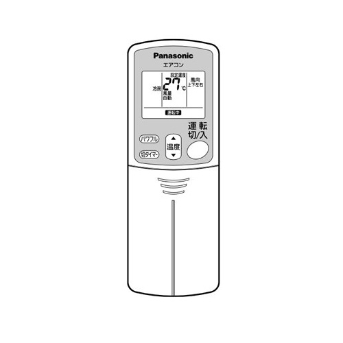 Panasonic（パナソニック） ルームエアコン用 リモコン CW1912214