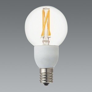 ENDO LEDZ LAMP LEDフィラメントタイプ電球 ボール球形 G50(外径50mm