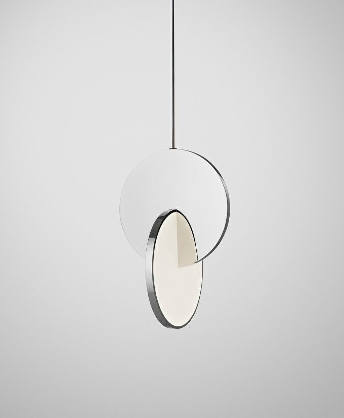 ＬＥＥ ＢＲＯＯＭ　リー・ブルーム ペンダントライト 天井直付 内蔵LED(電球色) POLISHED CHROME(ポリッシュドクローム)　ECLIPSE PENDANT POLISHED CHROME｜alllight｜02
