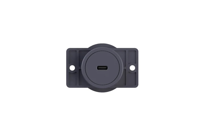 SWAN　EXARM POWER 100 高出力埋込型USB-Cポート TYPE-C1口 最大100W 樹脂・スチール ブラッキーグレー　EXP-1610BGY