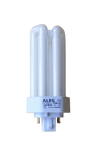 ALEG　Hf蛍光灯 コンパクト形蛍光ランプ 3000K 3波長形電球色 16W形 GX24q-2口金 1200lm 全長116mm 【10個入り】　FHT16EX-L