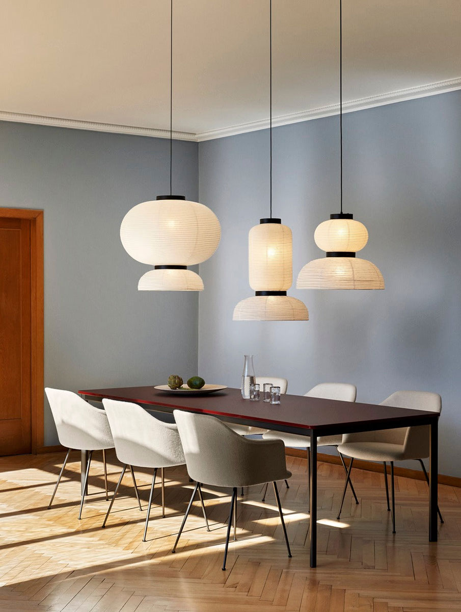 ＆トラディション　ペンダントライト 引掛シーリング LEDランプ別売(E26×2) アイボリー　FORMAKAMI PENDANT JH3 (IVORY)_3