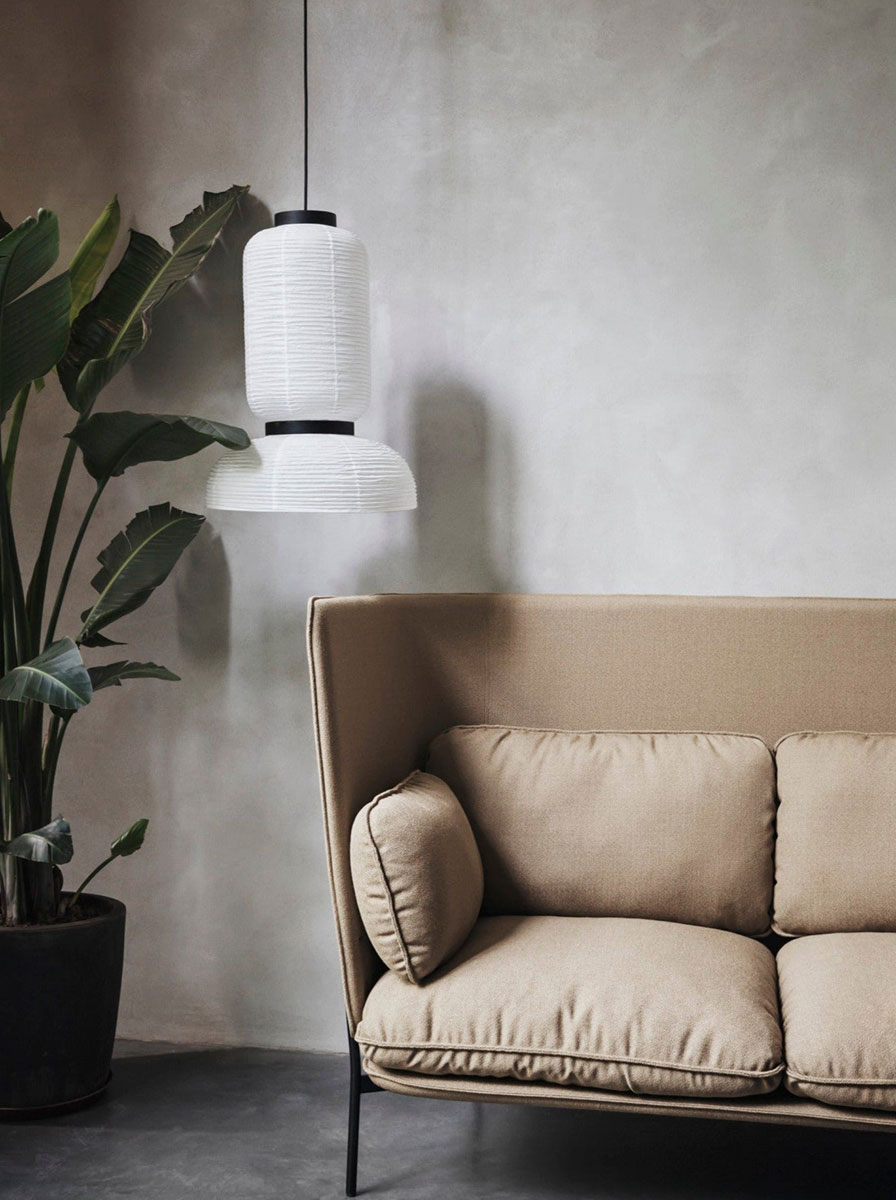 ＆トラディション　ペンダントライト 引掛シーリング LEDランプ別売(E26×2) アイボリー　FORMAKAMI PENDANT JH3 (IVORY)_4