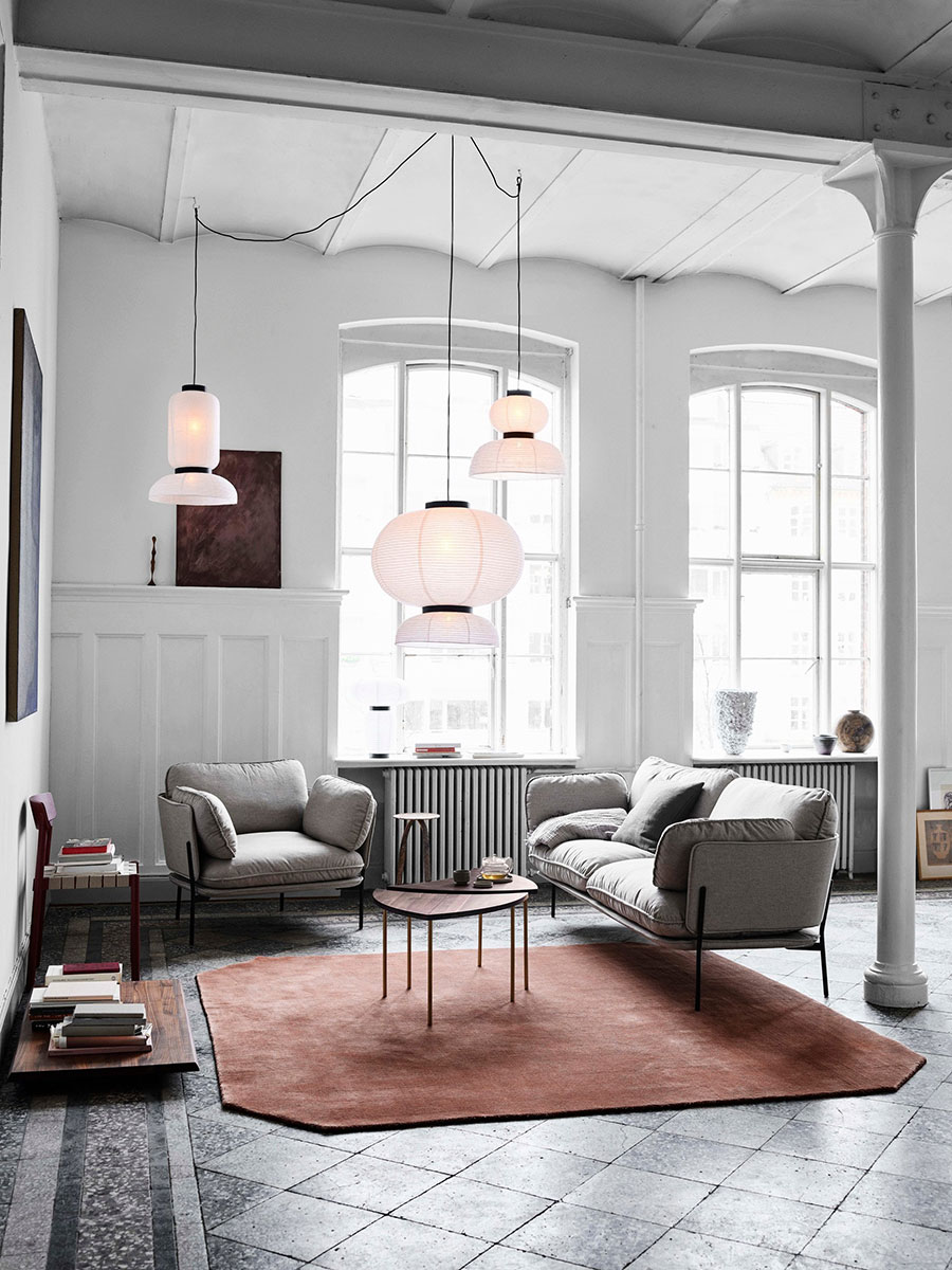 ＆トラディション　ペンダントライト 引掛シーリング LEDランプ別売(E26×2) アイボリー　FORMAKAMI PENDANT JH4 (IVORY)_1