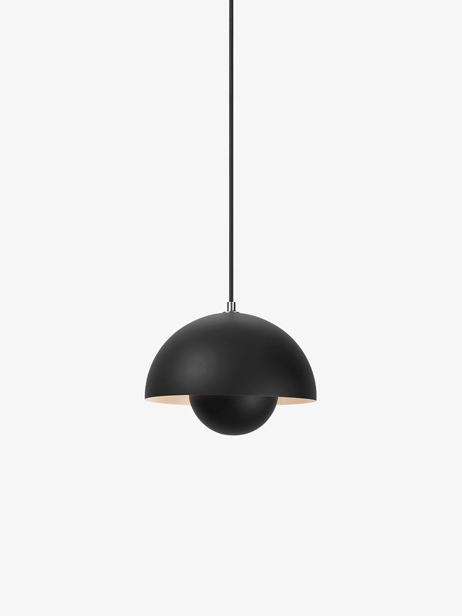 ＆トラディション　ペンダントライト 引掛シーリング ランプ別売(E26) マットブラック　FLOWERPOT PENDANT VP1 (MATT BLACK)