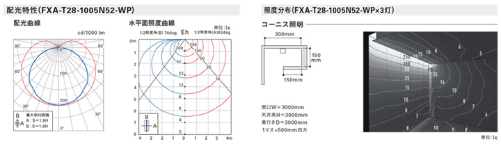 ＤＮライティング 屋外用フレキシブルLEDモジュール FXA-T28-WP 電源