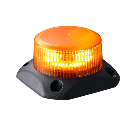 パトライト　LEDフラッシュ表示灯 GL7　DC12V-24V　8.9W　φ68mm　発光色：イエロー（黄色）　GL7-M1N-Y