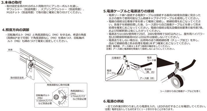 ＤＮライティング 屋外用LED照明器具 HO2-LEDW 光源一体型 電源内蔵 非