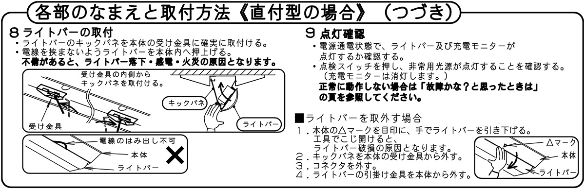 Panasonic（パナソニック） LEDベースライト 非常用照明器具 本体