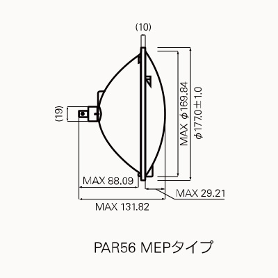 ウシオ電機 USHIO シールドビームハロゲンランプ スタジオ・舞台照明用 