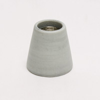 青山電陶 建築ソケット001 φ55mm×H55mm セト製 E26口金 白熱電球100W