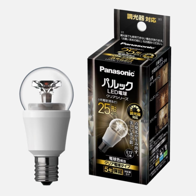 Panasonic（パナソニック） LED電球 ミニクリプトン形 クリア電球 