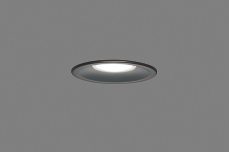 Yahoo! Yahoo!ショッピング(ヤフー ショッピング)東芝　住宅用照明器具　浴室灯アウトドアダウンライト　LED一体形　埋込穴φ100mm　白熱灯器具60Wクラス　昼白色（5000K）　黒（ブラック）　LEDD87050N（K）-LS
