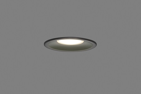 Yahoo! Yahoo!ショッピング(ヤフー ショッピング)東芝　住宅用照明器具　浴室灯アウトドアダウンライト　LED一体形　埋込穴φ100mm　白熱灯器具60Wクラス　温白色（3500K）　黒（ブラック）　LEDD87050WW（K）-LS