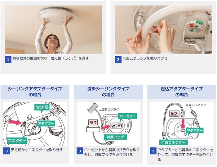 IRIS OHYAMA（アイリスオーヤマ） エコハイルクス 丸形LEDランプ（LED